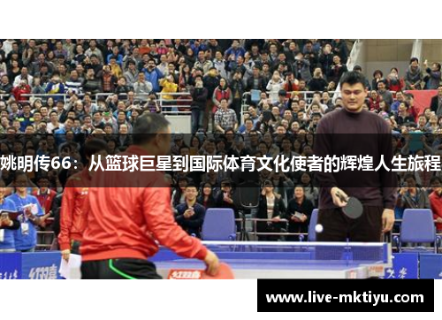 姚明传66：从篮球巨星到国际体育文化使者的辉煌人生旅程